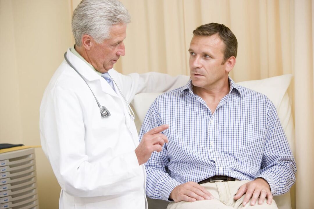 specialized consultation for prostatitis
